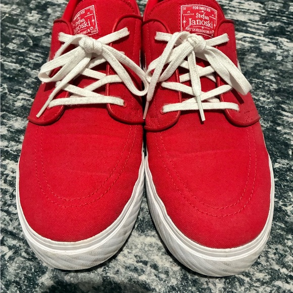 Nike Stephan Janoski University Red Size 12 - Picture 3 of 6